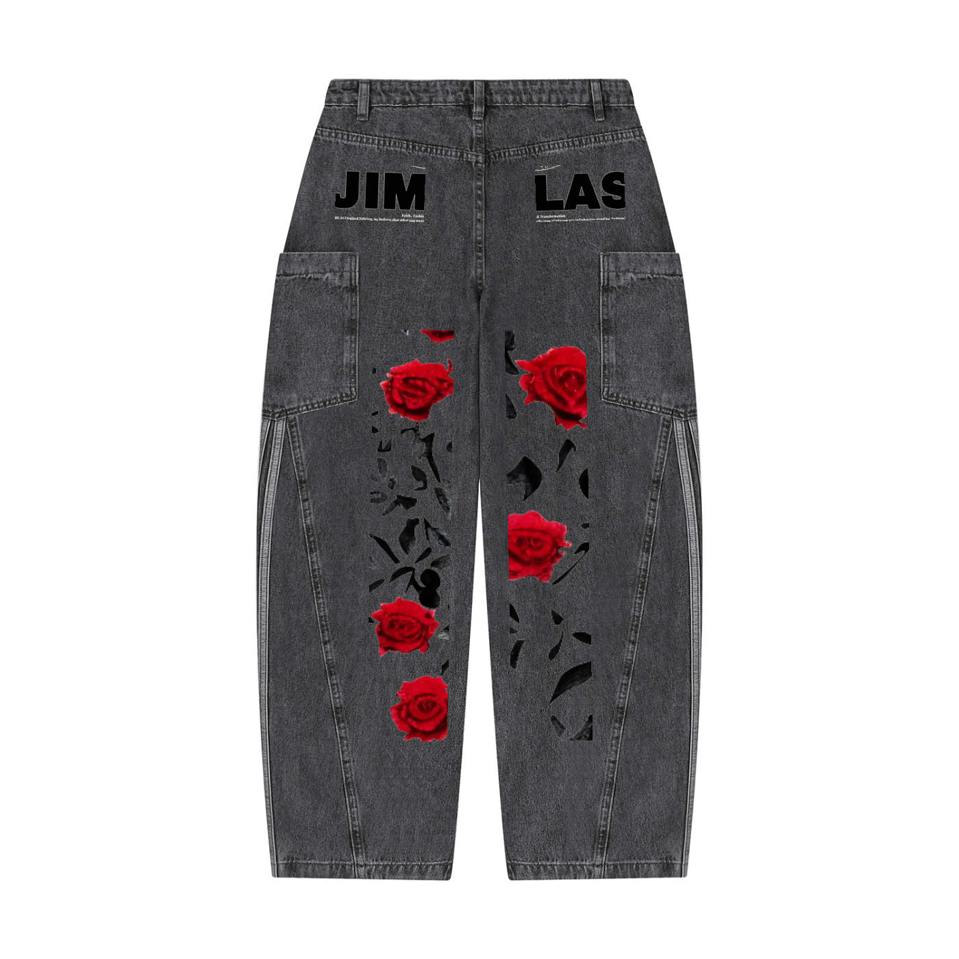 Women's Vintage Wash Barrel Leg Jeans