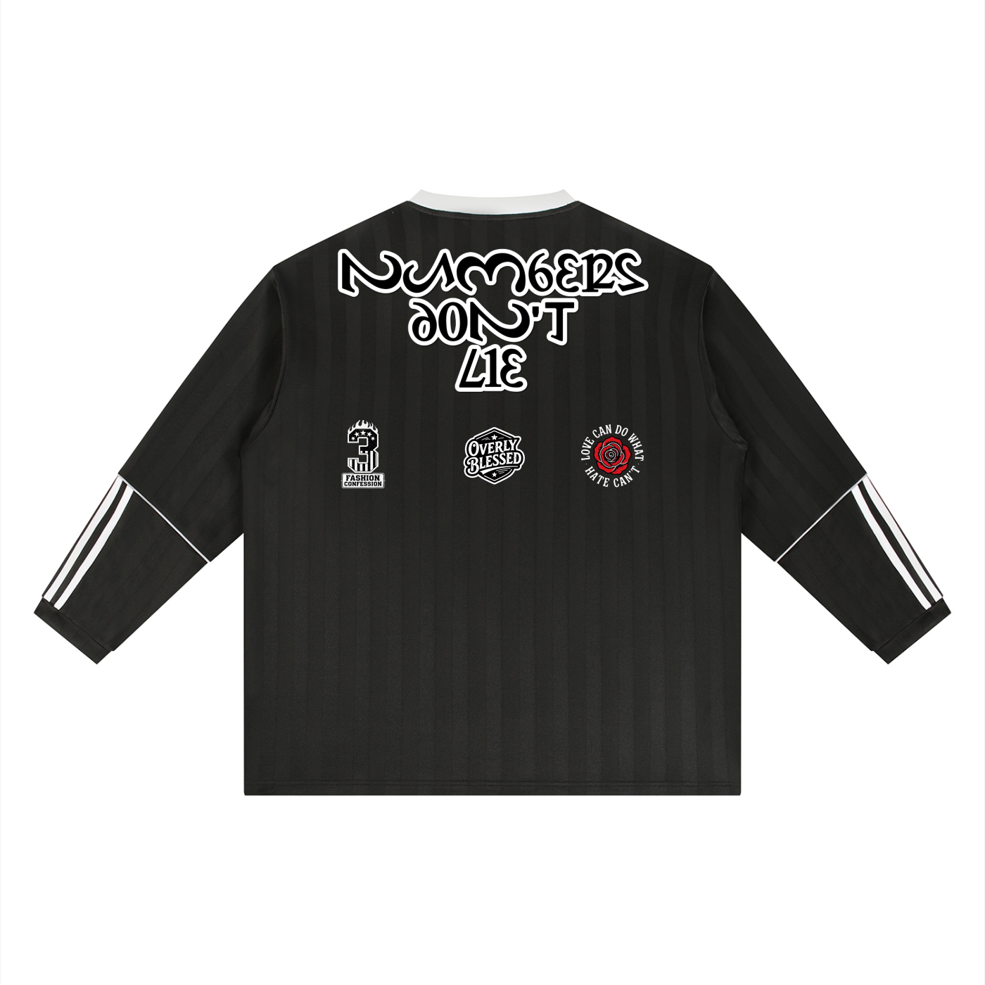 Unisex Striped Soccer Jersey