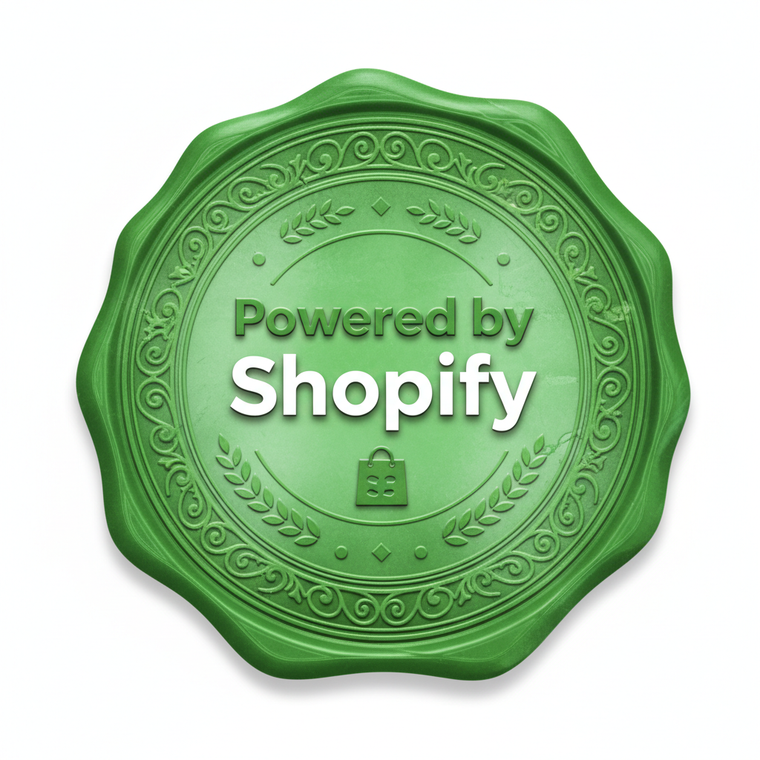 Appealing Powered by Shopify stamp badge