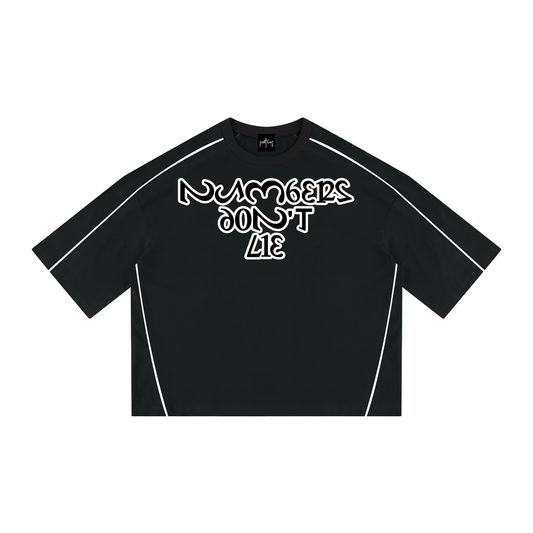 Unisex Heavyweight Boxy Piping T-Shirt